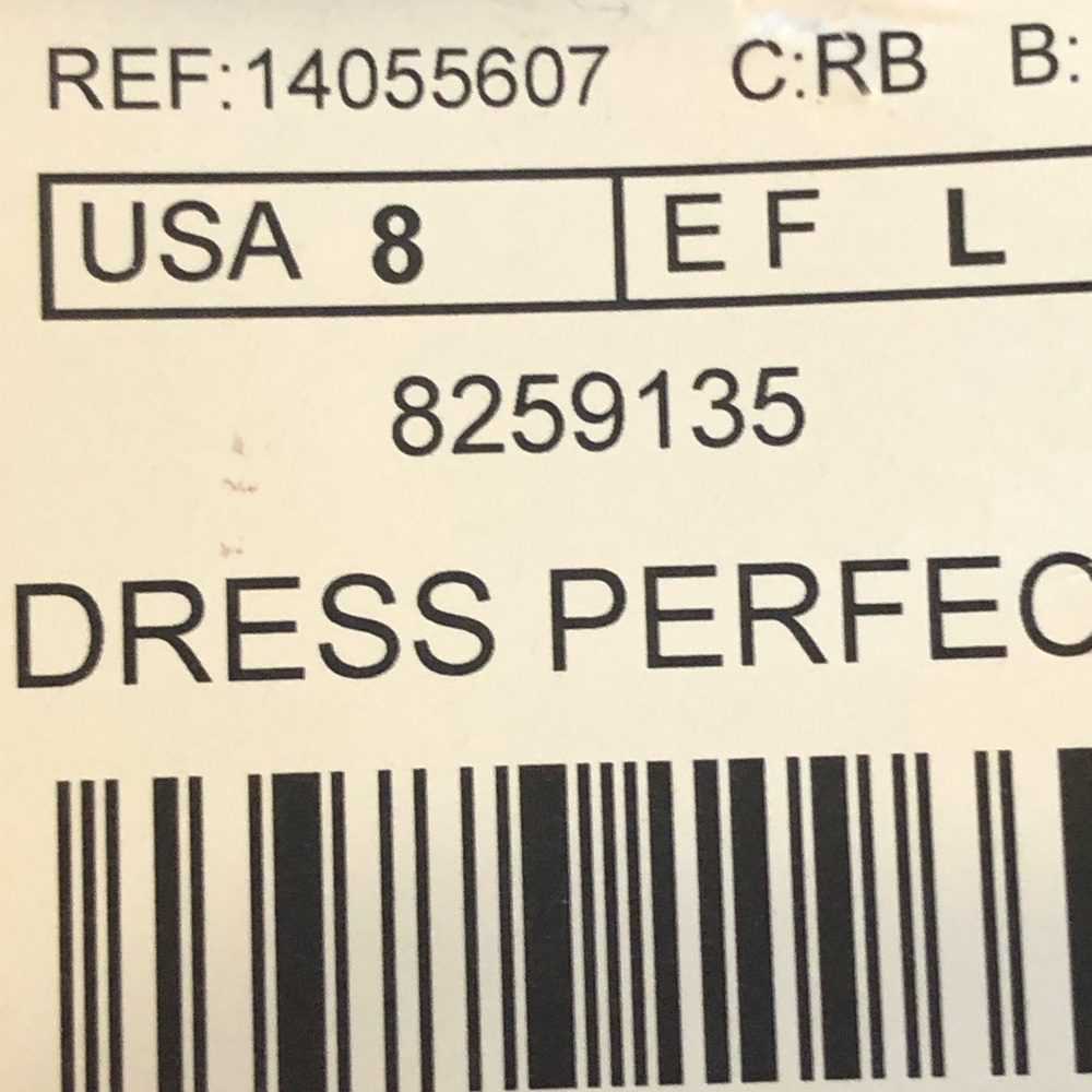 Mango Suit Navy Blue Sheath Corporate Dress Zips Lined Knee Length Size M/8 NEW - Picture 11 of 15